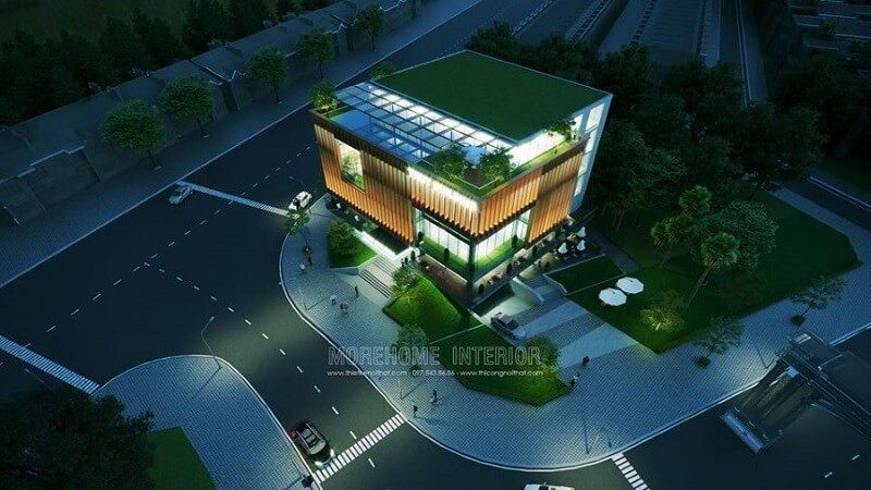 Tổng hợp + 24 Thiết kế văn phòng Hà Nội ấn tượng 2022-2025